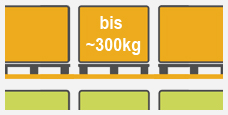 Pal = 300 kg